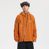 Unisex Jacket Loose Outdoor Hooded Jacket Shell Jacket